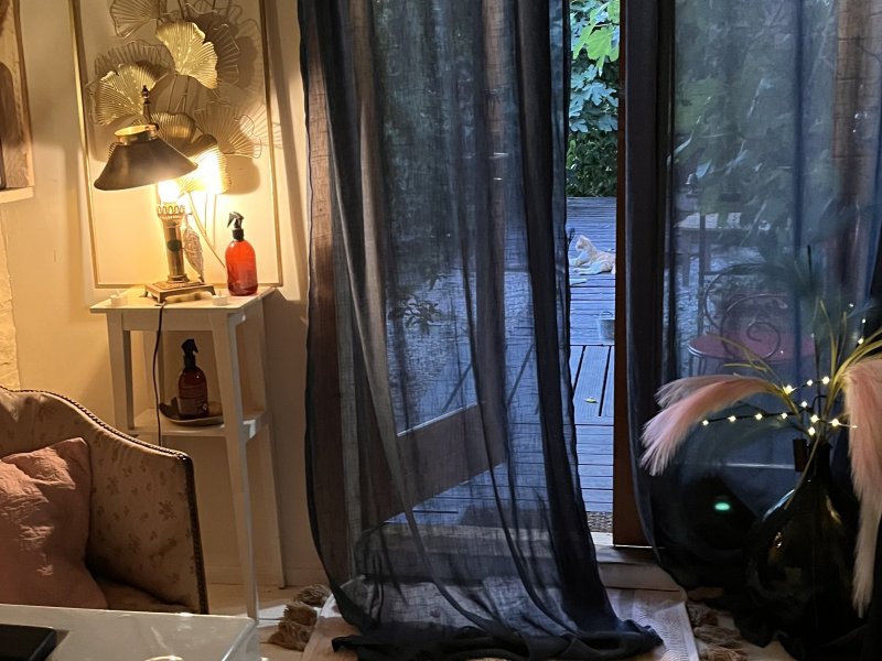 Photo La cabane cachée du jardin et sa balneo 